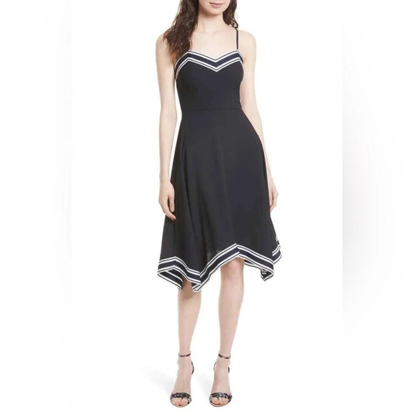 Ted Baker Dresses & Skirts - NWOT Ted Baker Kahmen Strappy Midi Dress Black and White Casual Preppy Women’s 4